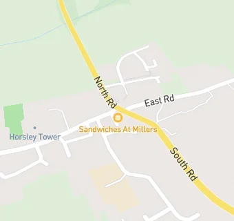 map for Longhorsley Village Shop