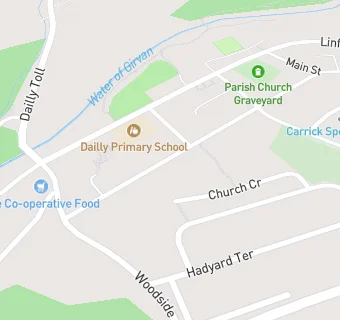 map for Dailly Medical Practice