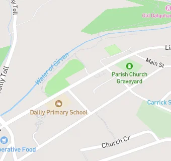 map for Dailly Community Centre