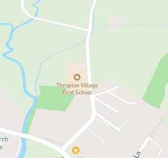 map for Thropton Village First School