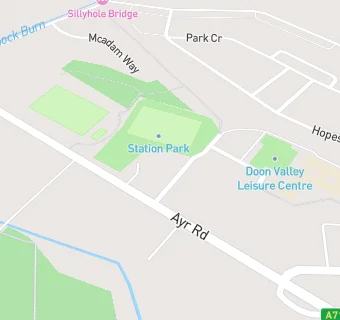 map for Dalmellington Community Centre