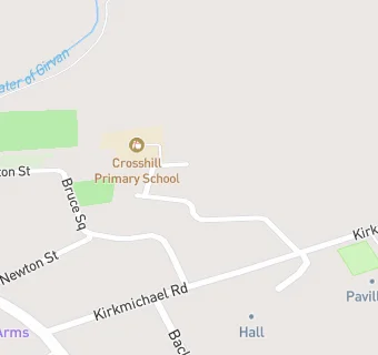 map for Crosshill Primary