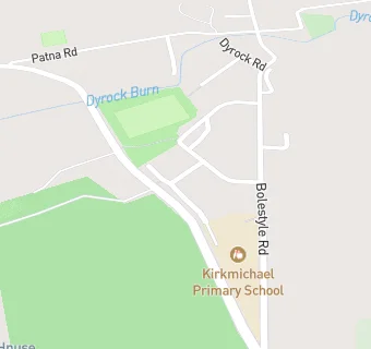 map for Kirkmichael Primary School & Nursery