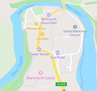 map for The Sun Hotel