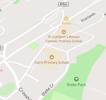 map for Cairn Primary School