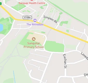 map for Sanquhar Primary School