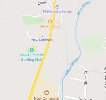 map for New Cumnock Filling Station