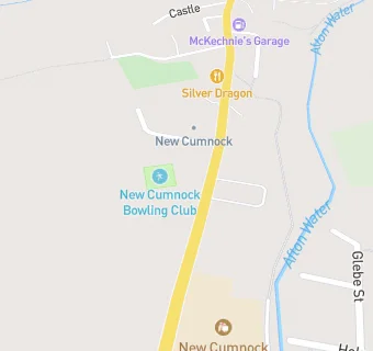 map for New Cumnock Town Hall