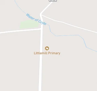 map for Littlemill Primary School