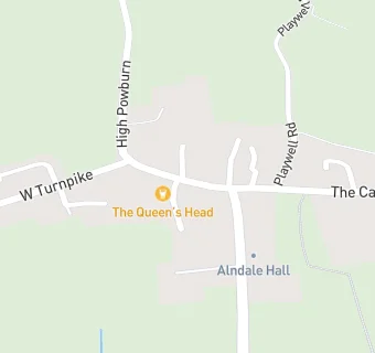 map for The Queens Head Hotel