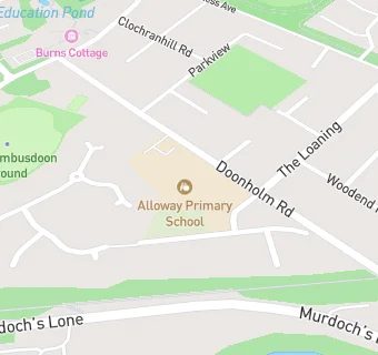 map for Alloway Primary School