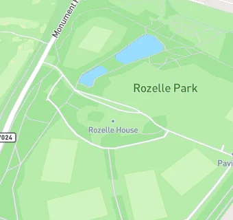 map for Rozelle House Tearoom