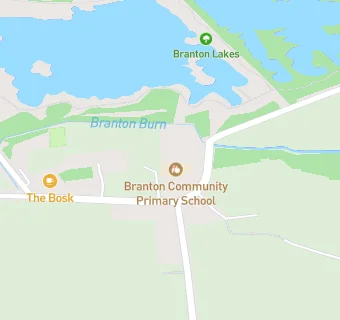 map for Branton Community Primary School