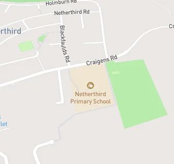 map for Netherthird Primary School