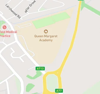 map for Queen Margaret Academy