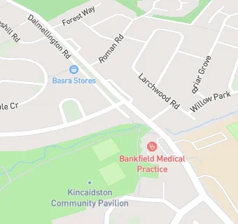 map for Bankfield Medical Practice (Bankfield Surgery)