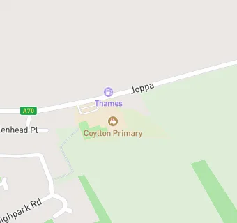 map for Coylton Primary School