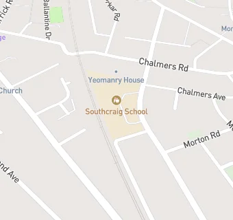 map for South Craigs Campus