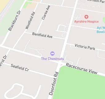 map for Chestnuts Hotel