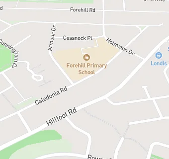 map for Forehill Early Years Centre