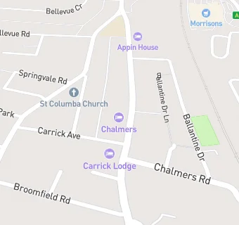 map for Chalmers Bed And Breakfast