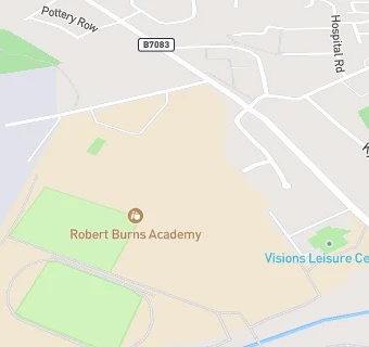 map for Robert Burns Academy