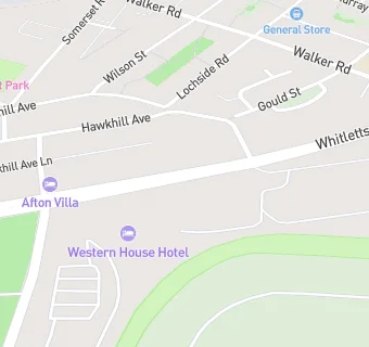 map for Rothesay Stand, Ayr Racecourse