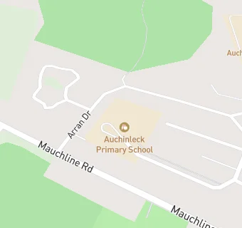 map for Auchinleck Early Childhood Centre