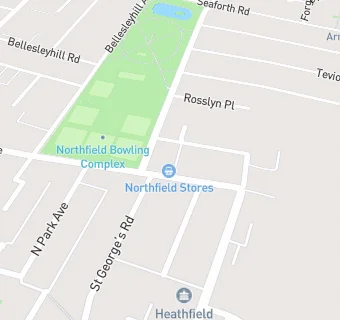 map for Northfield Stores