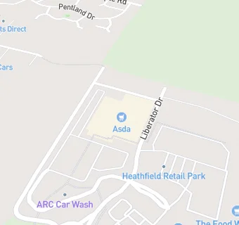 map for Asda Cafe