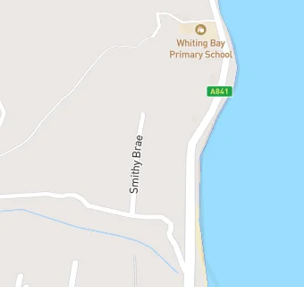 map for Whiting Bay Primary School