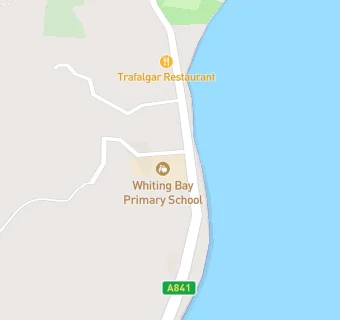 map for Whiting Bay Primary School