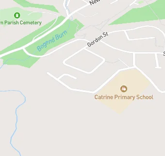 map for Catrine Primary School