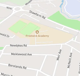 map for Prestwick Academy