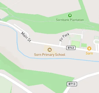 map for Sorn Primary School