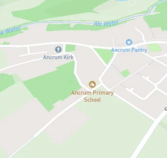 map for Ancrum Primary School