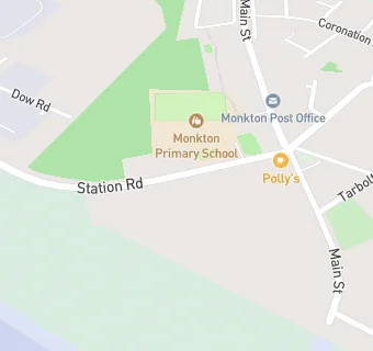 map for Monkton Primary