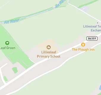 map for Lilliesleaf Primary School