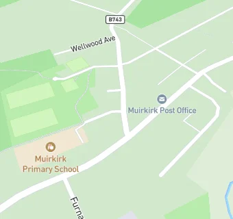 map for Muirkirk Primary School