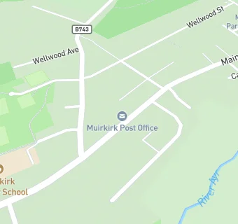 map for M Farren Ltd (Muirkirk)