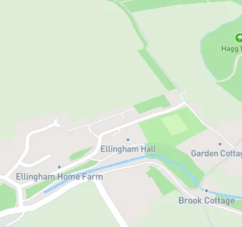 map for Ellingham Hall