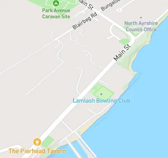 map for Old Pier Tearoom