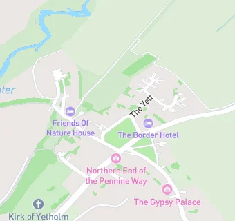 map for The Border Hotel