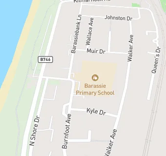 map for Barassie Primary School