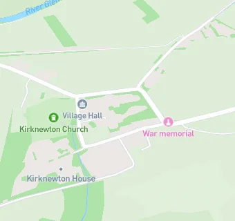 map for Kirknewton Church of England Aided First School