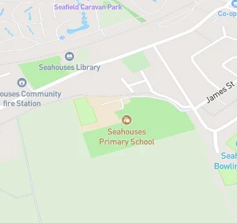 map for Seahouses Middle School