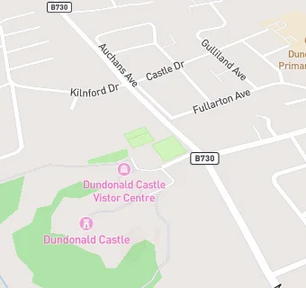 map for Dundonald Bowling Club