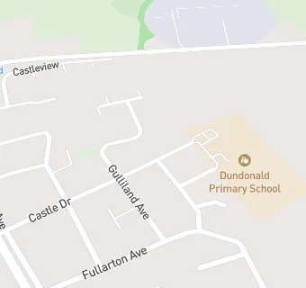 map for Dundonald Primary School - Nursery Class