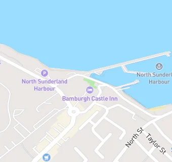 map for Bamburgh Castle Inn