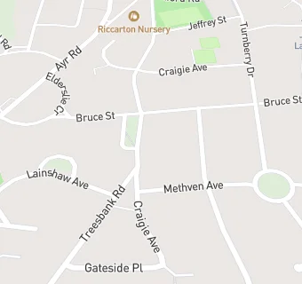 map for Craigie Nursing Home